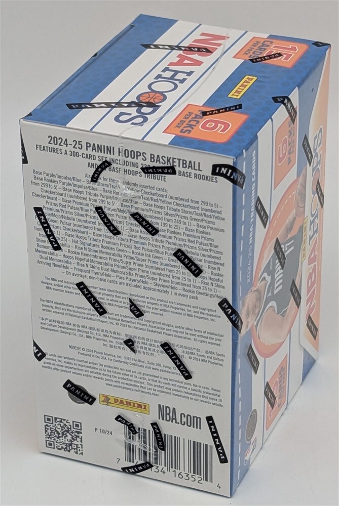 Factory Sealed Blaster Box 2024-2025 Panini NBA Hoops