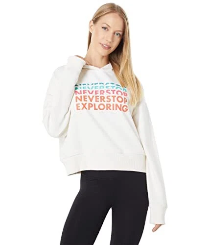 The North Face Womenu0026#039;s Logo Play Hoodie, Gardenia White, M | eBay