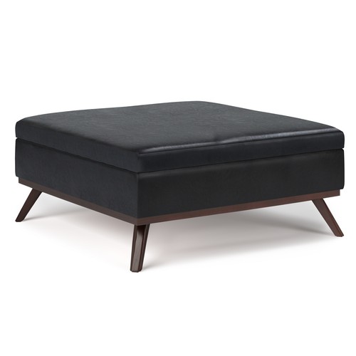 Owen Square Coffee Table Storage Ottoman - Picture 10 of 120