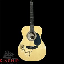 Post Malone signed Rogue Acoustic Guitar JSA COA Rare Inscribed Auto Z1715