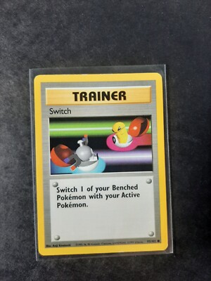 SWITCH - Base Set - 95/102 - Common Trainer - Pokemon Card - Unlimited ...
