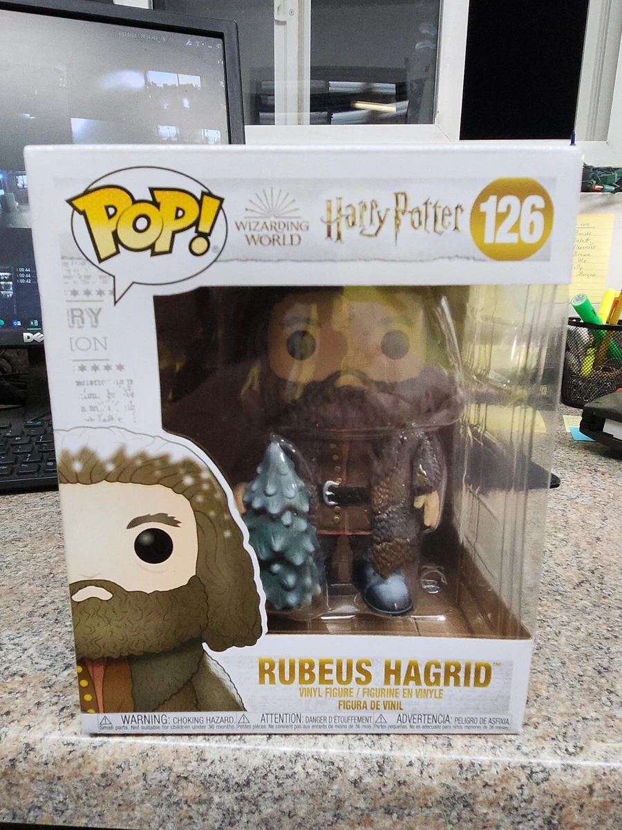 Funko Pop #126 Harry Potter Rubeus Hagrid with Holiday Tree vinyl figure