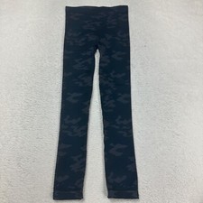 Spanx Look At Me Now Seamless Gray Camo Shaping Leggings Size Medium FL3515