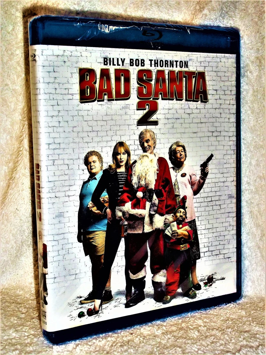 Bad Santa 2 Blu ray 2018 NEW Billy Bob Thornton Kathy Bates christmas comedy