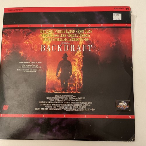 Backdraft (Laserdisc CLV/CAV, 1991) 96894113162 eBay