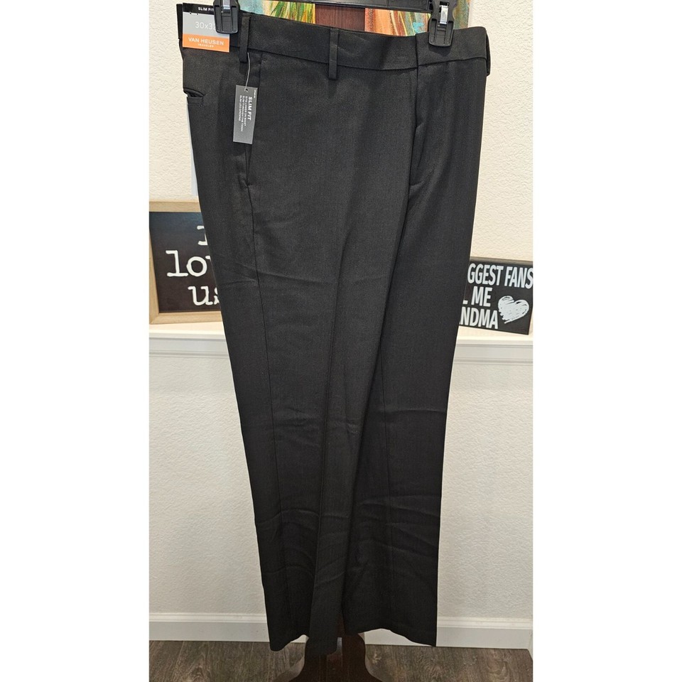 Van Heusen, Men's, Traveler Pant Slim Fit, SZ 30x32, NWT eBay