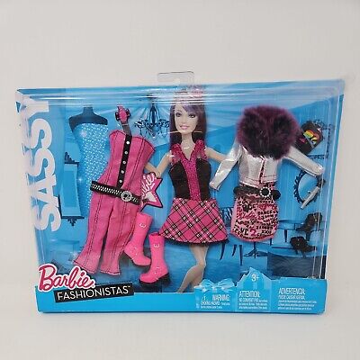 Barbie Fashionistas Cutie Fashion Pack 2010 3 Outfits