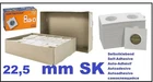25 Hartberger Coin Holder 22.5 Mm Self Adhesive Format 50X50 Mm 8320225
