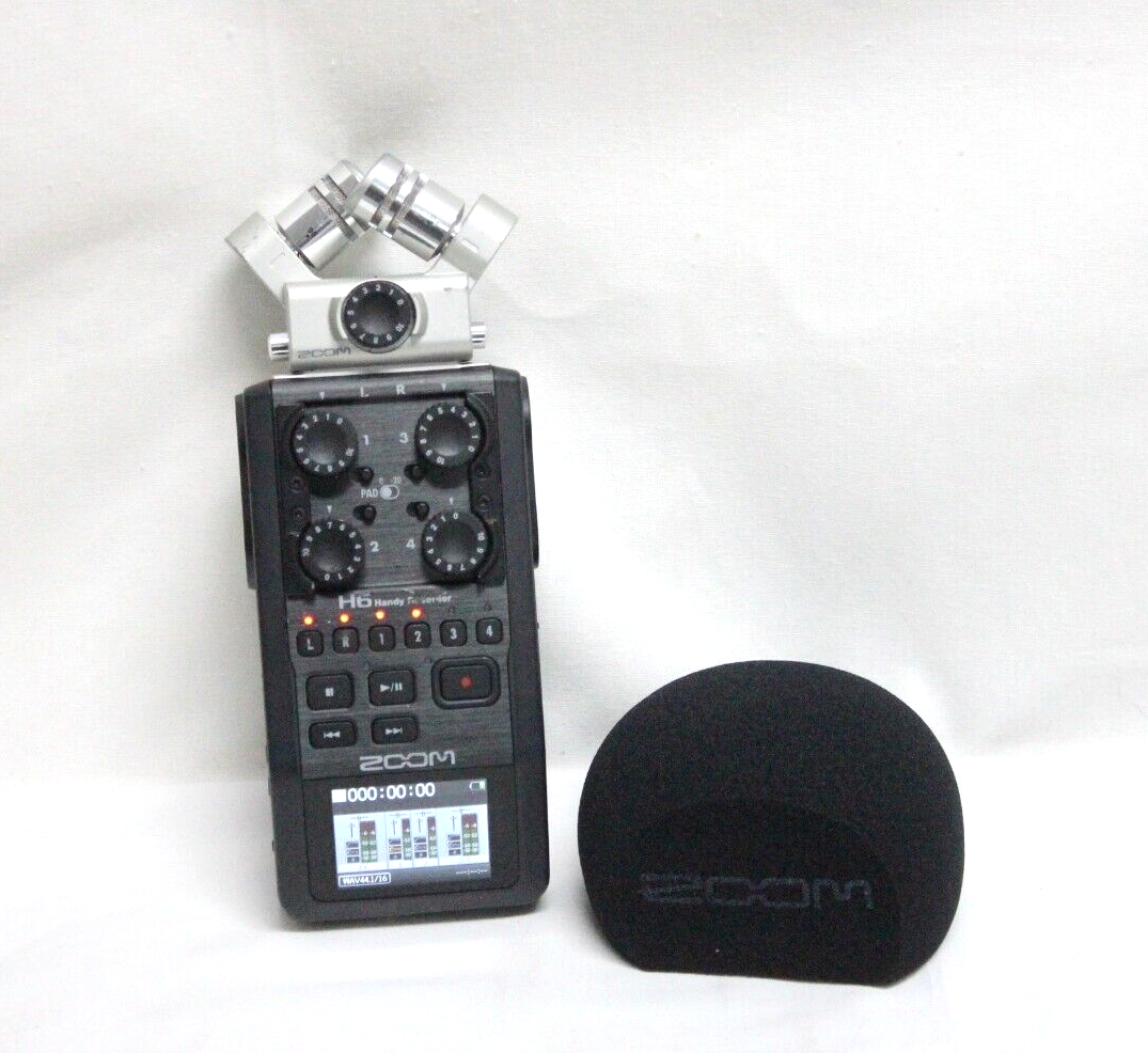 Zoom H6 Handy Recorder Portable XYH-6 xy Stereo Mic 884354022860| eBay