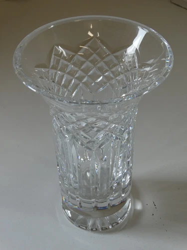 Vintage Waterford Crystal 8.5"  Vase