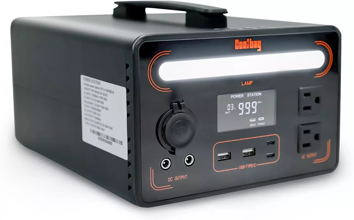 600W Portable Power Station Explorer 560Wh LiFePO4 Battery S