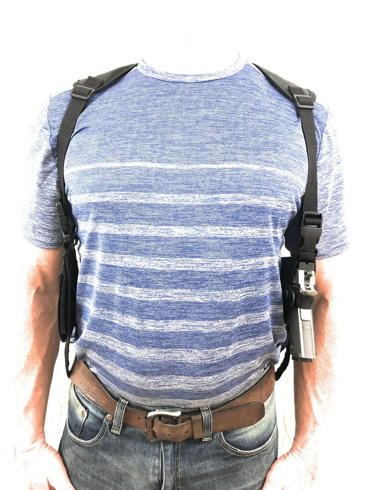 Gun Shoulder Holster Rig Fits Smith and Wesson M&P Shield 9mm, 40,45 - Image 2 of 4