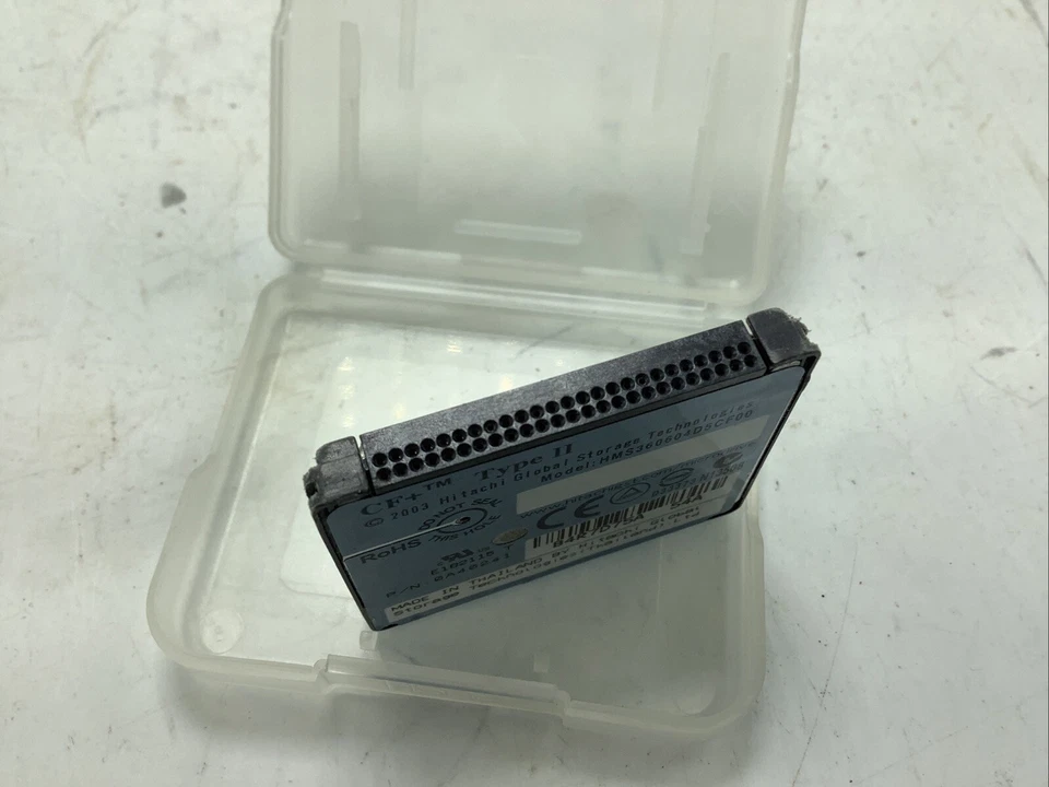 1pcs 4GB HITACHI Microdrive Compactflash CF TYPE II memory card NIKON CANON  - Image 4 of 4