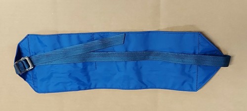 2 Pack of Blue Money Belts Passport ID Waist Belt Secret Secure Travel Wallet - Picture 5 of 7
