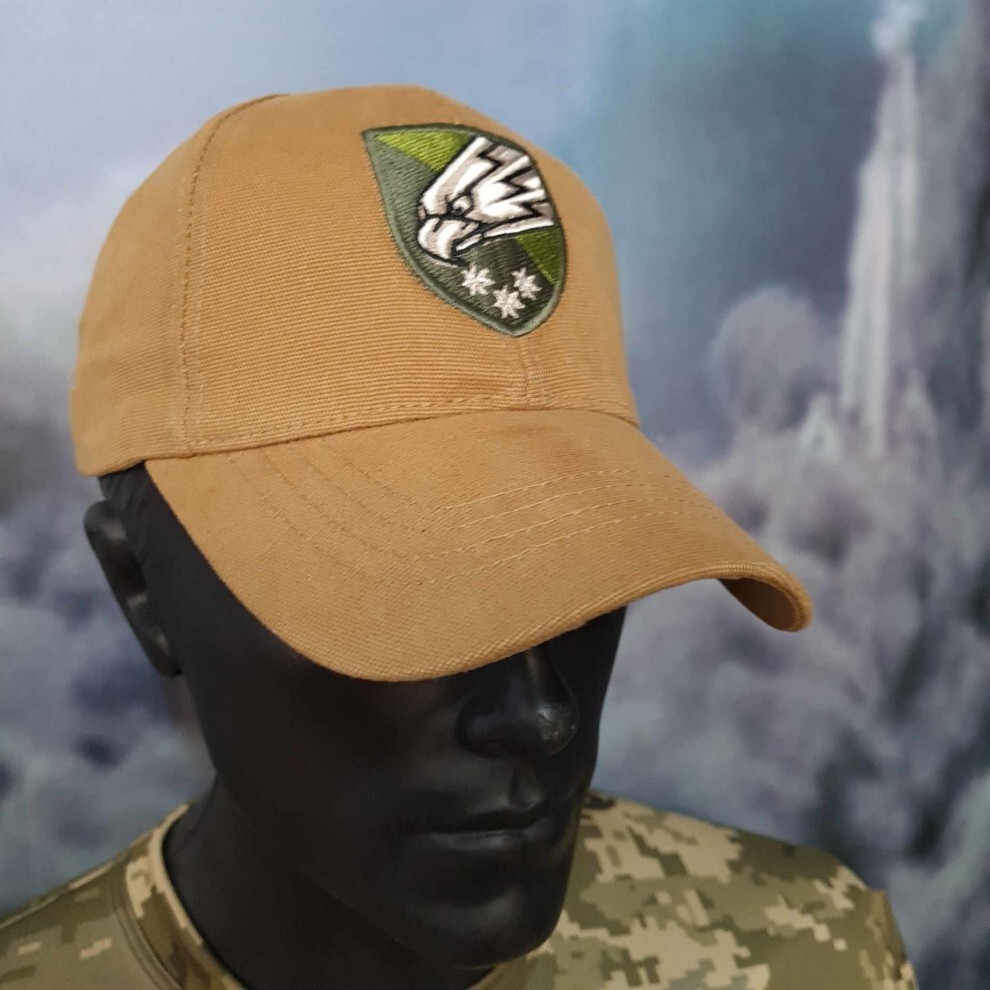 Baseball cap with embroidery 25th Infantry Brigade Coyote💛💙-image