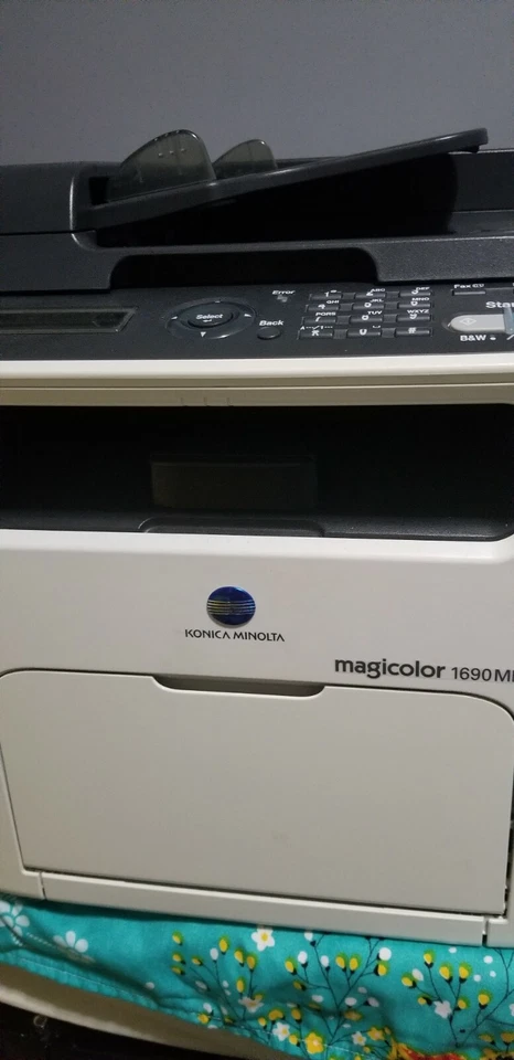 Konica Minolta Magicolor 1690MF Multifunction Color Laser Printer FAX SCAN COPY - Image 4 of 4