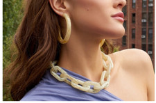 LELE SADOUGHI CHAIN GARLAND NECKLACE  RV  350