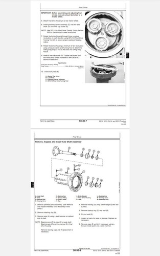 John Deere 5210 5310 5410 5510 Tractor Service Technical Manual TM1716 on a USB - Picture 17 of 23