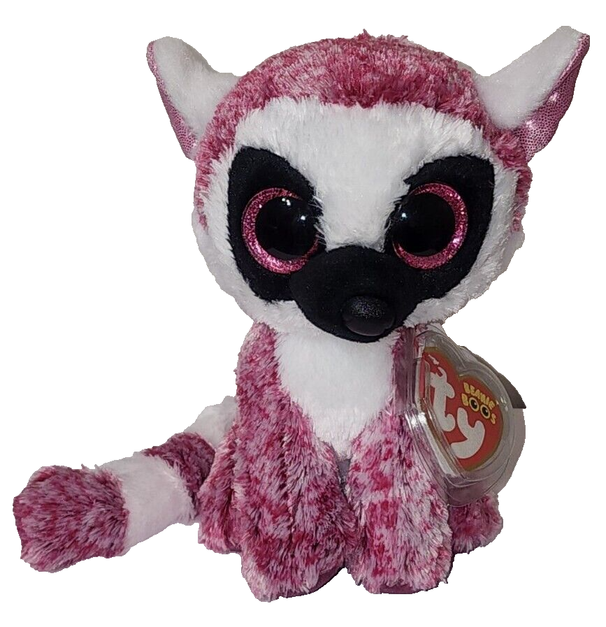 Ty Beanie Boos - LeeAnn the Lemur (6 Inch) NEW MWMTs Plush Stuffed