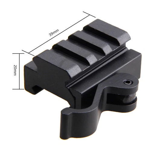 Rifle 20mm Rail Base Quick Detach Adapter QD Mount - 第 6/13 張圖片