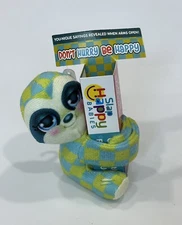 NEW Slap Happy Babies 4.5” Backpack Huggers Slap Bracelet Sloth Plush