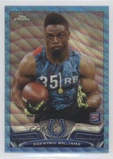 2013 Topps Chrome Blue Wave Refractor Kerwynn Williams #99 1l2