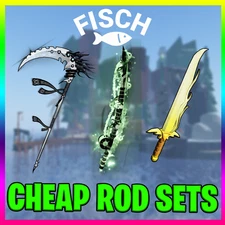 💎[FISCH]💸 CHEAPEST ROD SETS💸 FULL BUNDLE⚡Fast Delivery⚡
