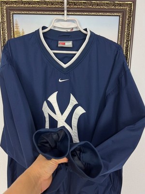 Vintage Nike New York Yankees Windbreaker Center Swoosh Sweatshirt