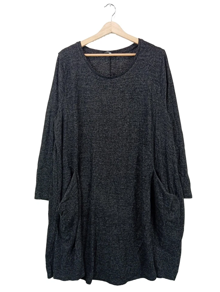 YOURS Robe à manches longues Dames Robe T EU 50 noir style décontracté - Photo 1/4