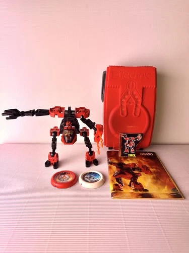 LEGO Technic Throwbots: Torch 8500 Fire Slizer 100% Complete With Case + Manuel