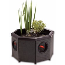 Blagdon Affinity View Half-Moon / Octagon Pond Mocha Weave Garden Patio Koi Fish