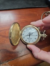 1886 - 1986 Statue of Liberty Pocket Watch Commemorative Limited Edition Quartz