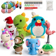 8Pcs Beginner Crochet Starter Kit, Creative Christmas Gifts & Birthday Gifts ...