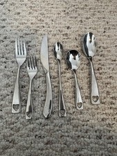 Oneida Stainless Children's Flatware LITTLE LOVE 6pc Progress Set