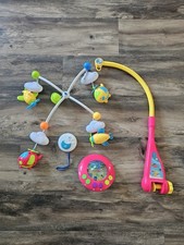 Crib Mobile with Music and Lights, Baby Mobiles for Cribs, Nursery Musical Toys