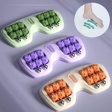 Dual Foot Massager Roller Foot Massage Plantar Fasciitis Relief Stress Relief US