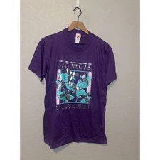 Vintage  Las Vegas Nevada Shirt Wildflower Flower Graphic Jerzees 90s Tee VTG L