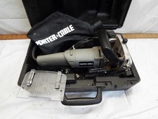 Porter Cable model 557 Plate Joiner Biscuit Tool with Case 7.5A 10000 RPM Type 3