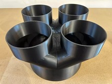 10 to 4 4-Way Splitter Duct Connection for Wo...