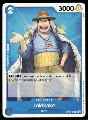 2024 Wings of the Captain Tokikake Character / Blue/Navy #OP06-052