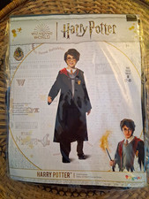 Disguise Harry Potter Gryffindor Robe Costume Cape Polyester Black Red 7-8
