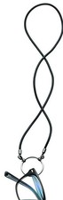 LA LOOP 550 Eyeglass Necklace Black Antique Pewter 25"Inch 1.25"LA LOOP Authenti