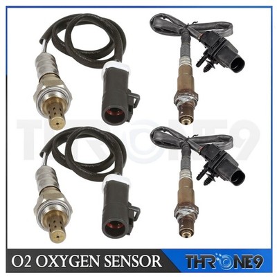 4Pcs Up+Downstream O2 Oxygen Sensor for 2009-2014 Ford E-350 Super Duty 5.4L