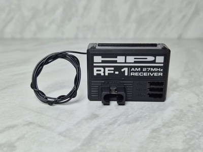 HPI RF-1 AM 27MHz 2 Kanal RC Radio Empfänger Nitro Vintage Rush Evo Trophy