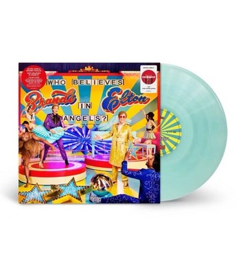 Elton John & Brandi Carlile ¨Who Believes In Angels?¨ Coke Bottle Green LP/Vinyl