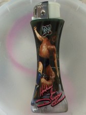 HACKSAW JIM DUGGAN WWE / WWF NULITE ELECTRONIC REFILLABLE LIGHTER COLLECTABLE