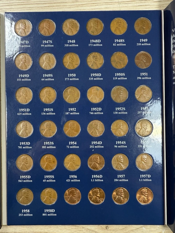 ** 1909-2025 LINCOLN CENT SET- 295 COINS- BU COINS/ SEMI KEYS- PRICED TO SELL ** - Image 4 of 4