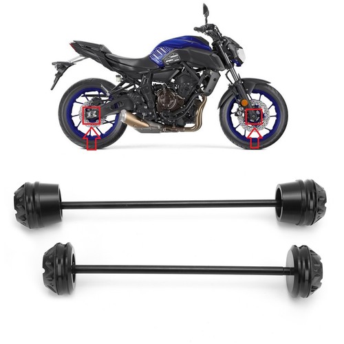 Front Rear Wheel Axle Slider Wheel Fork Guard Impact Resistant Aluminum For - Picture 14 of 22