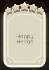 5⭐ S17 Happy Hedge
