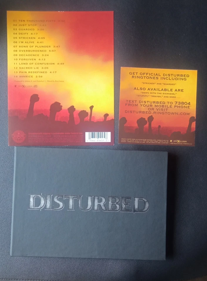 Disturbed – Ten Thousand Fists (Hardcover Book) - Bild 3 von 4